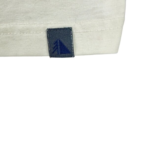 Vintage L.L.Bean Tee Adults L Regular White Slightly Fitted Graphic Logo - Picture 5 of 9